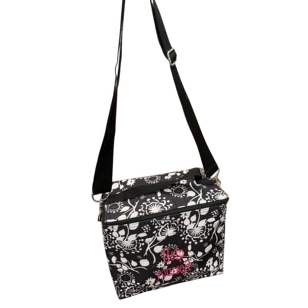 "THIRTY-ONE" Insulated Cooler Lunch Bag Custom embroid. "HELP YOURSELF" Zip Shut